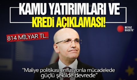 Mehmet Şimşek: Tasarruf tedbirleri sayesinde 814 milyar lira tasarruf sağladık