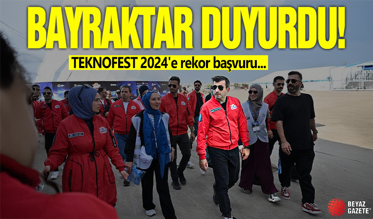 Selçuk Bayraktar duyurdu! TEKNOFEST 2024'e rekor başvuru...