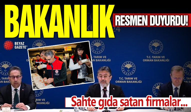 Tarım ve Orman Bakanlığı sahte gıda satan firmaları duyurdu: Dana etinden eşek eti, pul biberden boya çıktı...