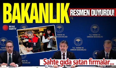 Tarım ve Orman Bakanlığı sahte gıda satan firmaları duyurdu: Dana etinden eşek eti, pul biberden boya çıktı...