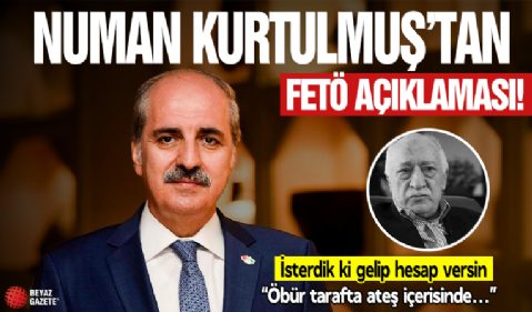 FETÖ elebaşının ölümüyle ilgili TBMM Başkanı Kurtulmuş'tan açıklama: İsterdik ki ömür boyu hapislerde çürüsün