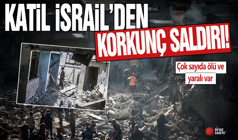 İsrail, Gazze’de sivillerin sığındığı okulu vurdu: 9’u çocuk 17 kişi öldü