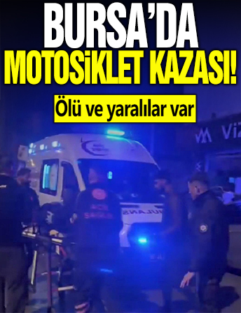 Motosiklet, engelli bireye çarptı; 1 ölü, 2 yaralı