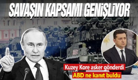 Rusya Ukrayna Savaşı kızışıyor: Kuzey Kore asker gönderdi – Güney Kore ölümcül silah yollama uyarısında bulundu