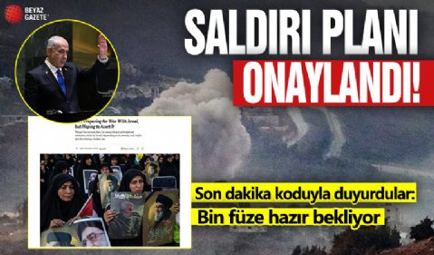 Saldırı planı onaylandı! ABD medyası son dakika koduyla duyurdu: Bin füze hazır bekliyor