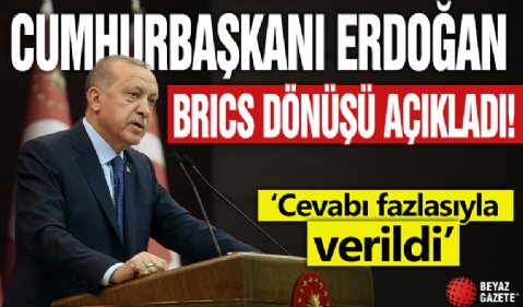 TUSAŞ'a yönelik terör saldırısı! Cumhurbaşkanı Erdoğan: Cevabı fazlasıyla verildi