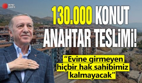 Cumhurbaşkanı Erdoğan'dan Hatay'da önemli açıklamalar