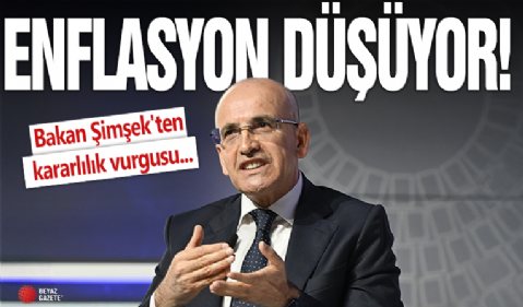 Enflasyon düşüyor! Bakan Şimşek'ten kararlılık vurgusu: En kötüsü geride kaldı