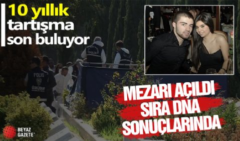 Cem Garipoğlu'nun mezarı açıldı