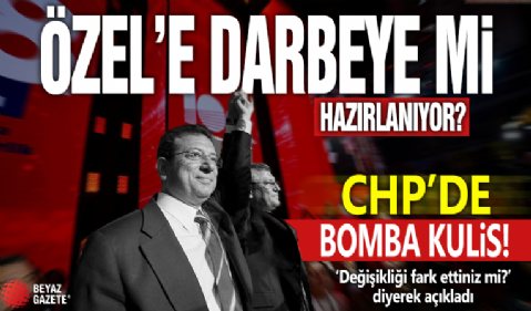 CHP'de Özgür Özel'e parti içi darbe iması: Yandaş gazeteciler İmamoğlu'nu işaret etti