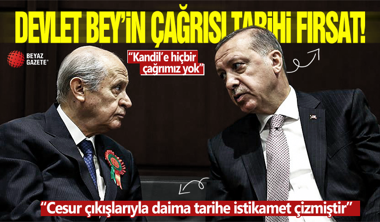 Cumhurbaşkanı Erdoğan'dan Bahçeli'ye teşekkür! 