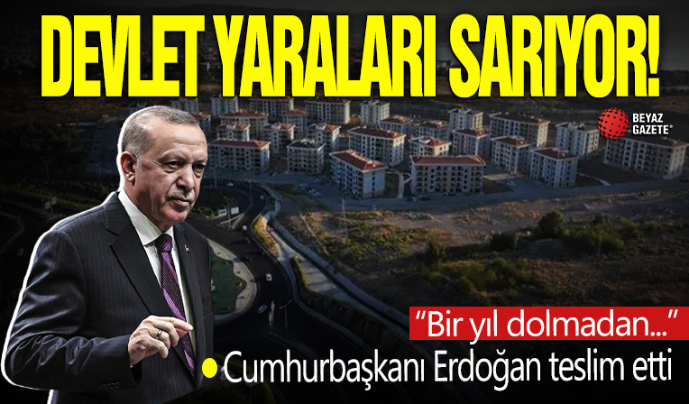 Güçlü devlet İzmir depreminin yaralarını da sardı: Depremzedelere 4 yılda 4 bin 602 konut teslim edildi