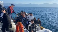 Aydın'da Sahil Güvenlik Botu tarafından 21 düzensiz göçmen kurtarıldı