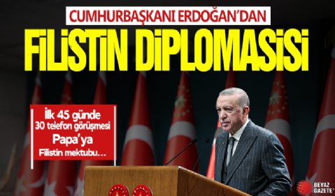 Cumhurbaşkanı Erdoğan'ın Filistin diplomasisi