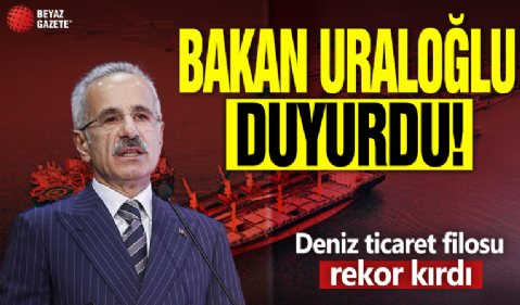 'Türk sahipli deniz ticaret filosu dünyada 11'inci sıraya yükseldi'