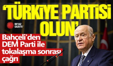 Devlet Bahçeli'den önemli açıklamalar...