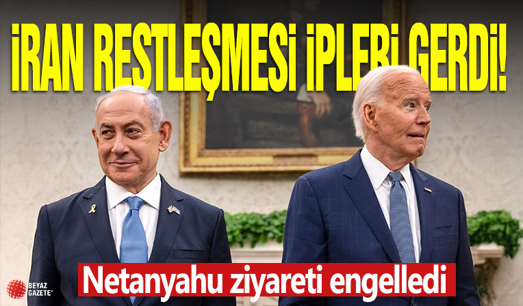 ABD ile İsrail arasında İran restleşmesi... Netanyahu ziyareti engelledi