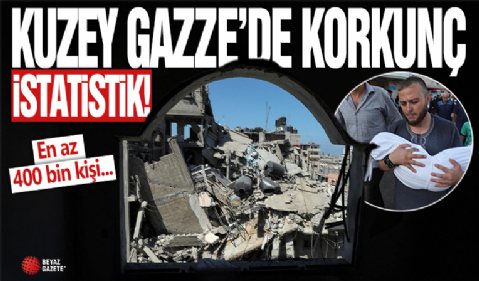 Kuzey Gazze’de en az 400 bin kişi sıkışıp kaldı