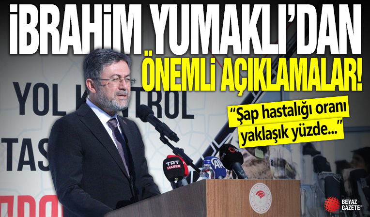 İbrahim Yumaklı: Şap hastalığı oranı yaklaşık yüzde 78 azaldı