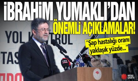 İbrahim Yumaklı: Şap hastalığı oranı yaklaşık yüzde 78 azaldı