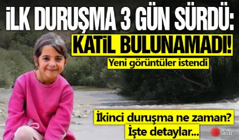 Narin Güran cinayetinde ilk duruşma 3 gün sürdü: Katil yine bulunamadı