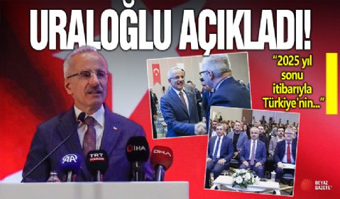 Abdulkadir Uraloğlu: 2025 sonunda 250 milyon hava yolu yolcusu öngörüyoruz