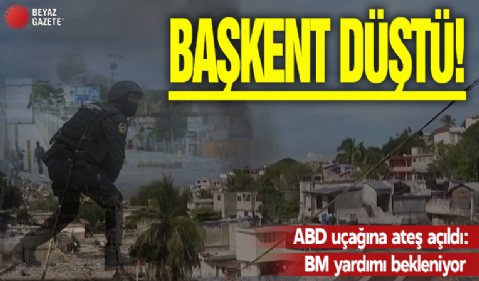 Haiti’de başkent düştü! ABD uçağına ateş açıldı: BM yardımı bekleniyor