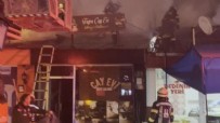Erzurum'da çay ocağında korkutan yangın
