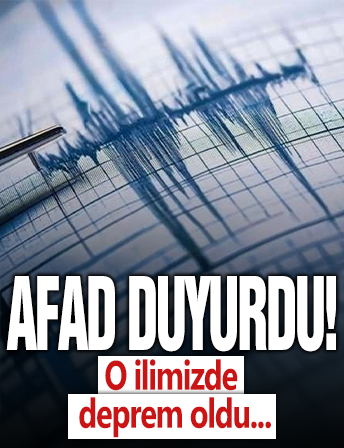 Muğla'da deprem meydana geldi