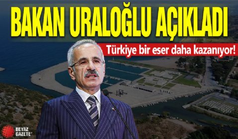 Bakan Uraloğlu açıkladı: Türkiye bir yat limanı daha kazanıyor!