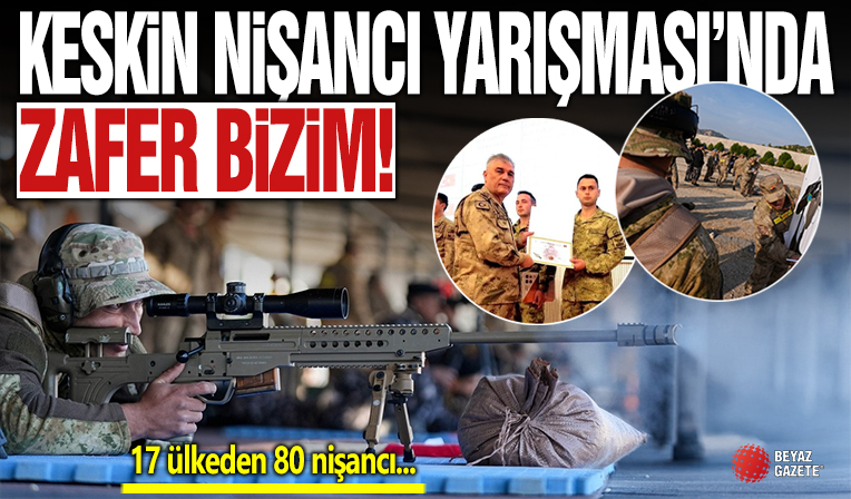 Boran-6 Keskin Nişancı Yarışması'nı Türkiye kazandı