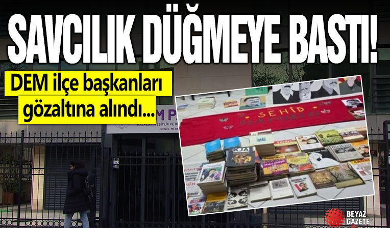 DEM Parti Esenyurt İlçe Başkanları gözaltına alındı