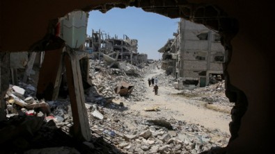 Gazze'de can kaybı 43 bin 985'e yükseldi