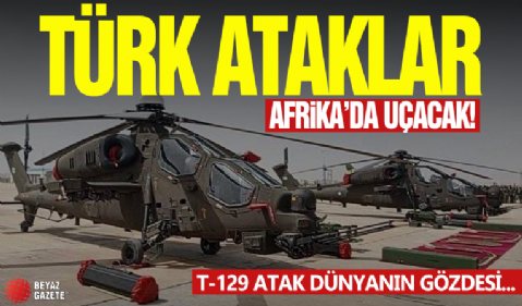 Nijerya'ya 2 T-129 ATAK helikopterleri teslim edildi