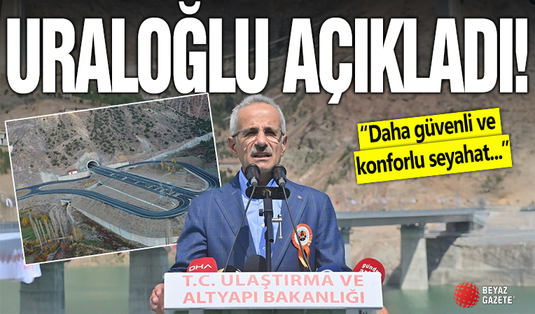 Abdulkadir Uraloğlu: Yusufeli yollarından 2 yılda 929 bin araç geçti