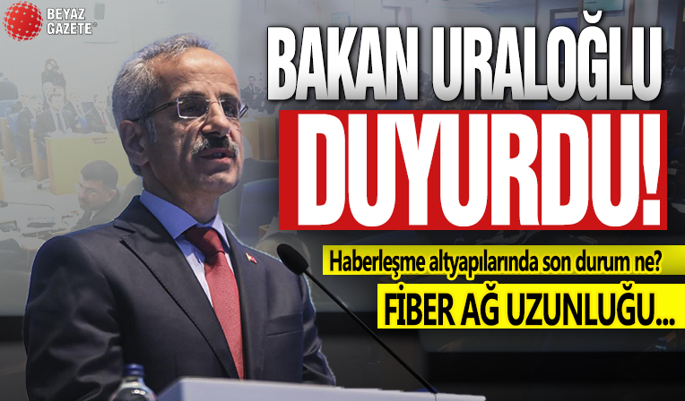 Bakan Uraloğlu rakamlarla açıkladı: 2 bin 667 proje, 2 trilyon 295 bin lira yatırım