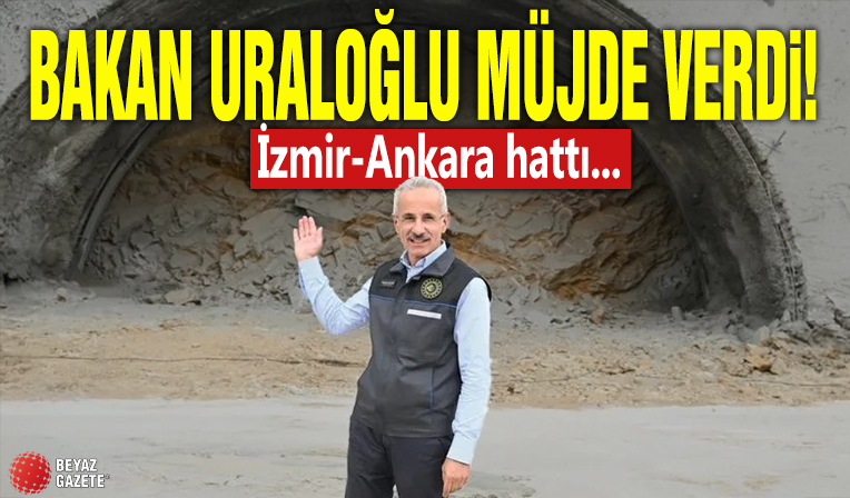 Bakan Uraloğlu müjde verdi: İzmir-Ankara hattı...