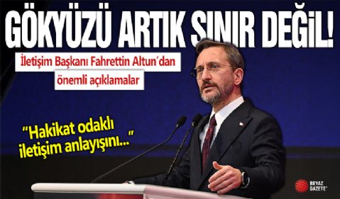 Fahrettin Altun: Hakikat odaklı iletişim anlayışını hakim kılmaya çalışıyoruz