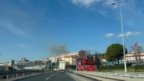 İstanbul Eğitim ve Araştırma Hastanesi'nde yangın: İtfaiye olay yerinde