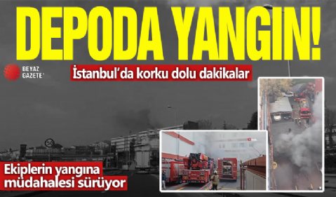 İstanbul Eğitim ve Araştırma Hastanesi'nde yangın: İtfaiye olay yerinde