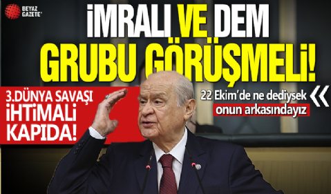 MHP Lideri Bahçeli'den önemli açıklamalar