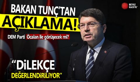 Yılmaz Tunç, DEM Parti'nin İmralı'yla görüşmek için yaptığı başvuruyu değerlendirdi