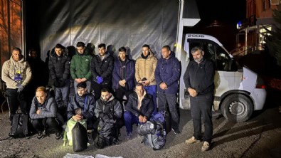 Avrupa Otoyolunda göçmen kaçakçılığı operasyonu: 28 kişi yakalandı