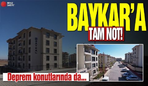 Baykar'ın deprem konutlarına vatandaştan tam not