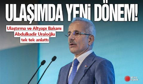 Ulaştırma ve Altyapı Bakanı Abdulkadir Uraloğlu duyurdu: İstanbul'un toplu ulaşım sisteminde yeni dönem