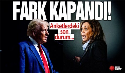 Kamala veTrump arasındaki rekabet kızıştı!