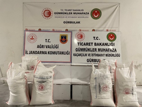 Ağrı’da 4 ton 503 kilogram metanfetamin ele geçirildi