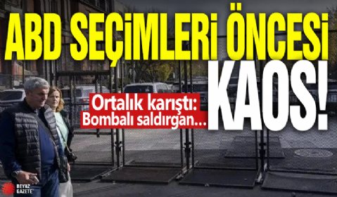 ABD seçimleri öncesi kaos! Ortalık karıştı: Bombalı saldırgan…