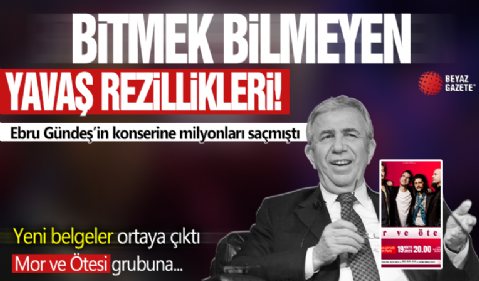 Bitmek bilmeyen Mansur Yavaş rezillikleri! Yeni belgeler ortaya çıktı