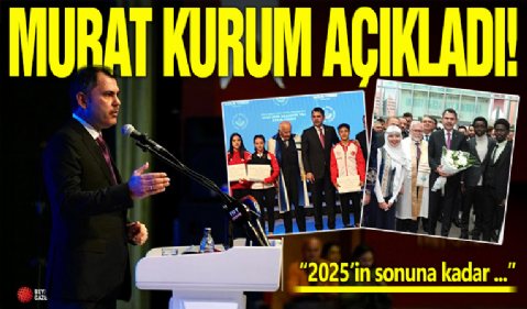 Murat Kurum açıkladı: 2025’in sonuna kadar 453 bin konut ve iş yeri tamamlanacak